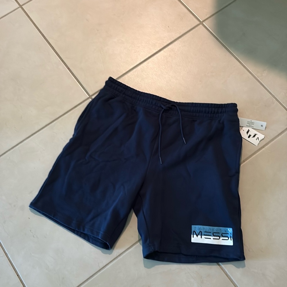 NWT men’s messi soccer sweat shorts medium 1071